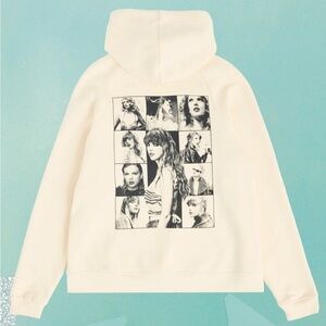 *Brand New* Taylor Swift The Eras Tour I Beige Hoodie Multiple Sizes